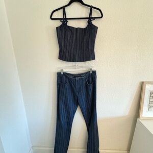 Revolve Denim Women's Matching Set